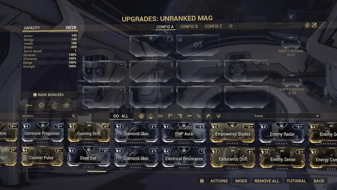 Warframe reworks Riven mods and caps ammo efficiency on October 22