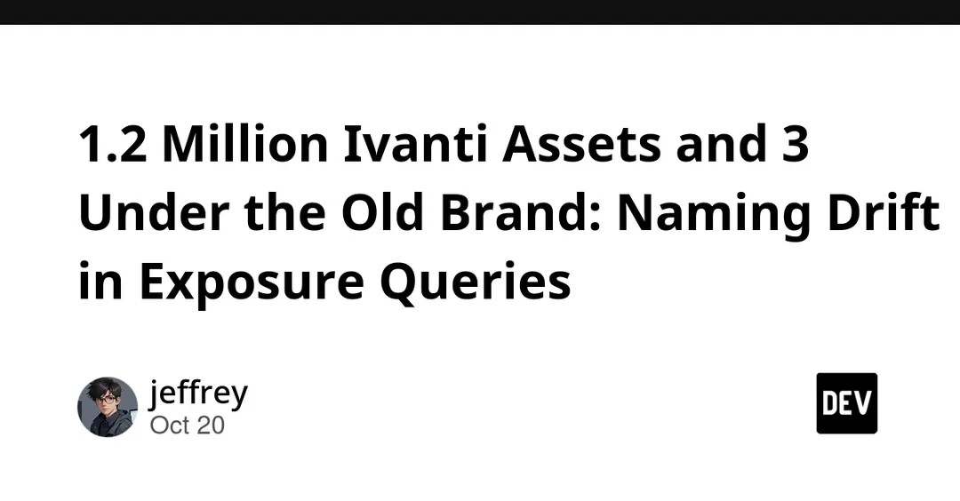 Ivanti brand query returns 3 assets while full product name finds 1.2 million