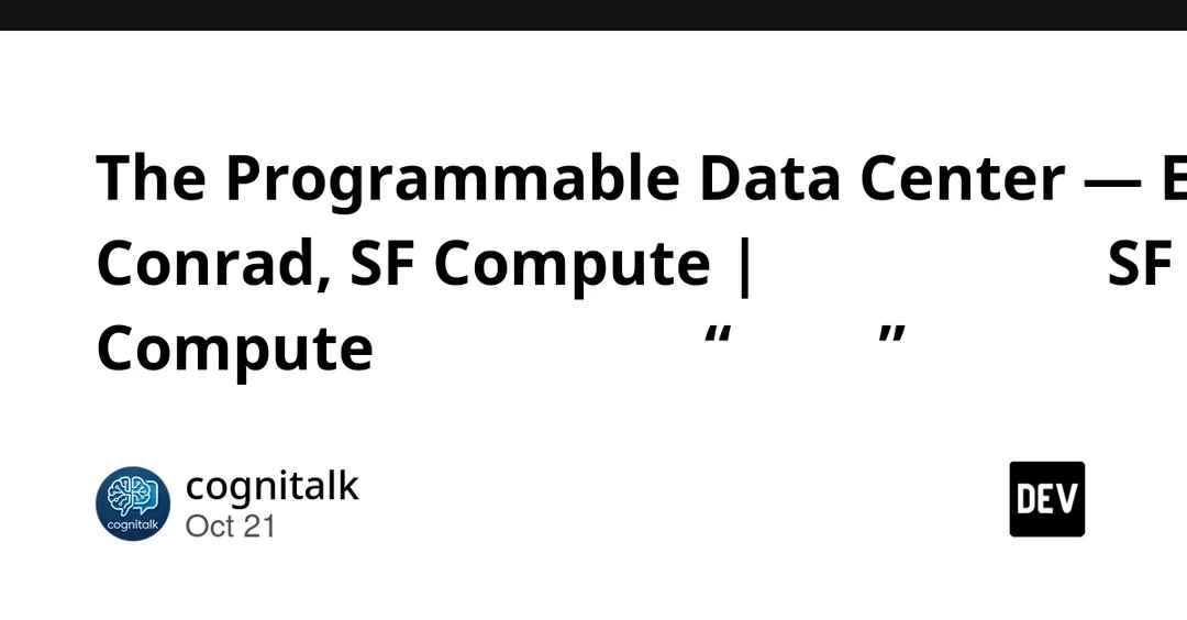SF Compute builds a compute exchange with physical delivery