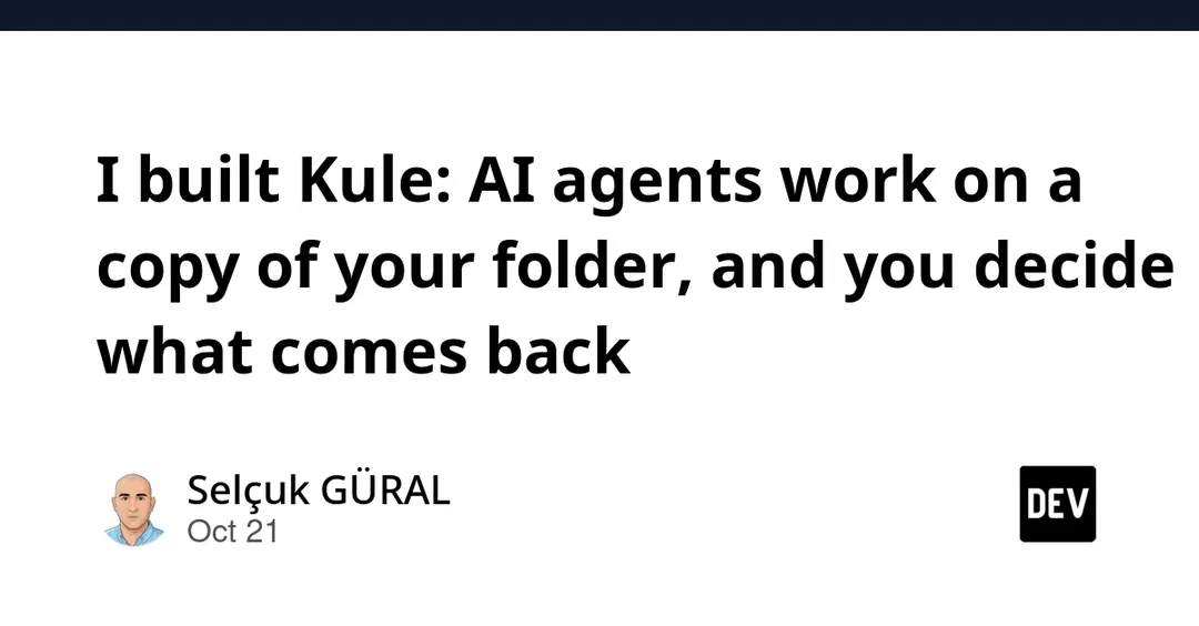 Kule sandboxes AI agents in a copy-on-write folder
