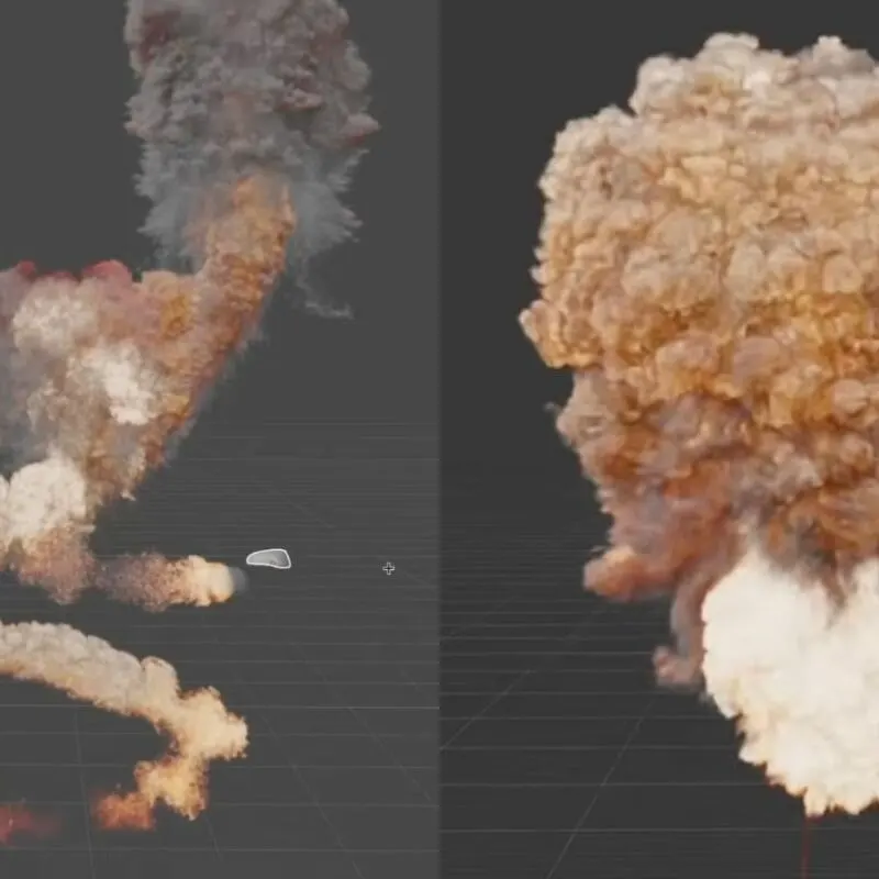 Fumaris brings GPU-based smoke and fire simulation to Blender