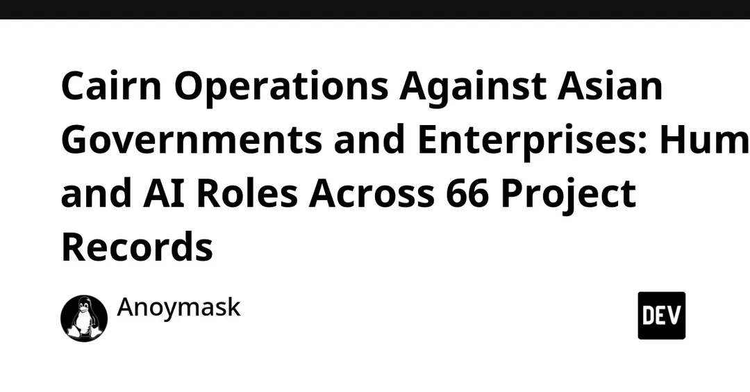 VULONE exposes Cairn attacks on Asian governments using AI agents