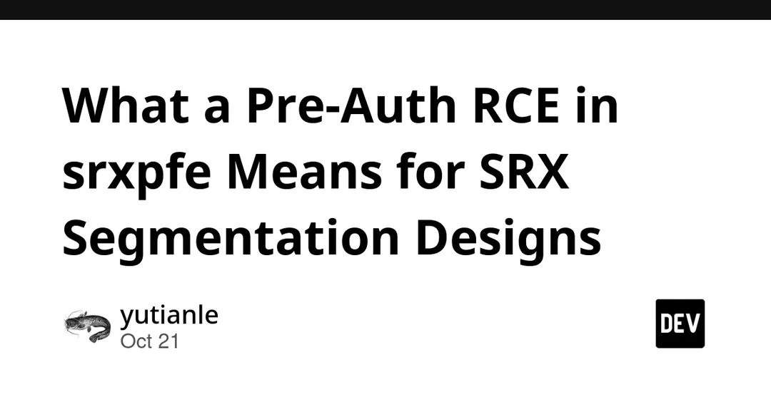 Pre-auth RCE in Junos srxpfe on SRX exposed via GRE tunnels
