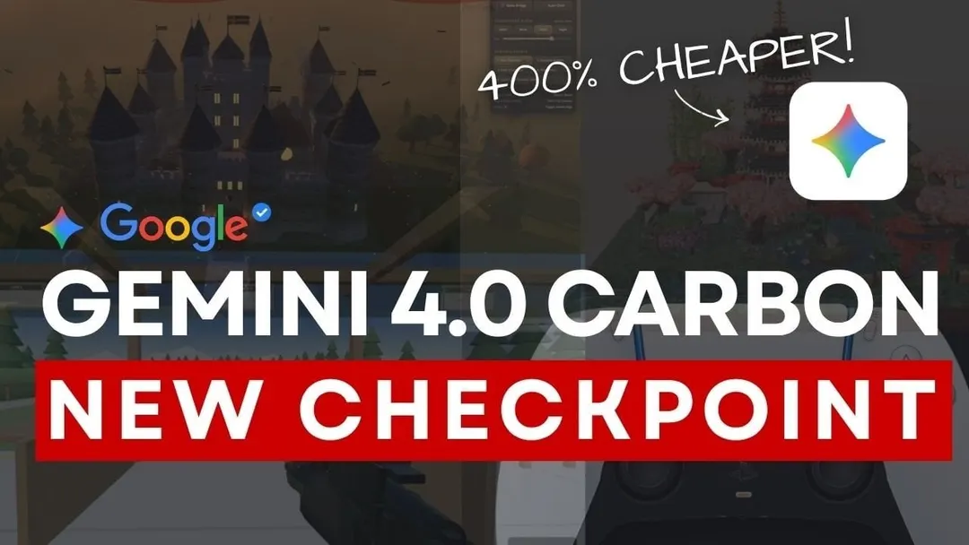 Gemini 4 Carbon Projected to Be 400% Cheaper Than GPT Astra