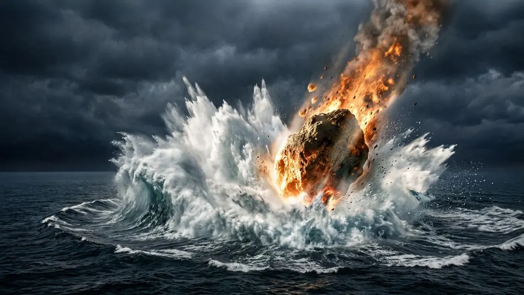 Scientists confirm asteroid impact in North Sea caused 100-meter tsunami