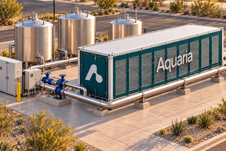 Aquaria opens pilot for modular air-to-water supply system for data centers