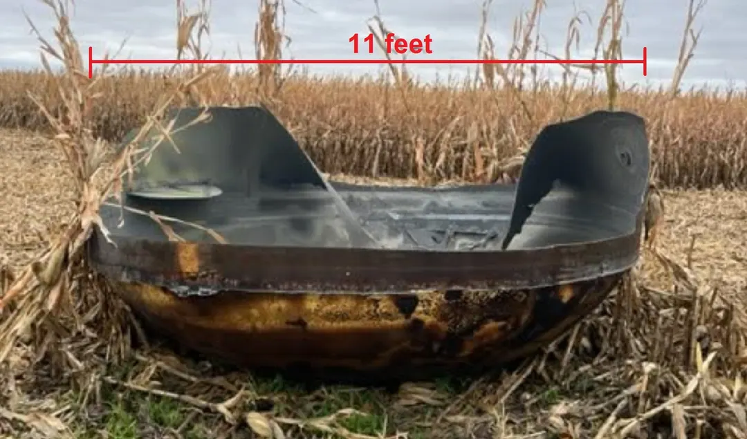 11-Foot Chunk of Chinese Rocket Crashes Down in Minnesota Cornfield