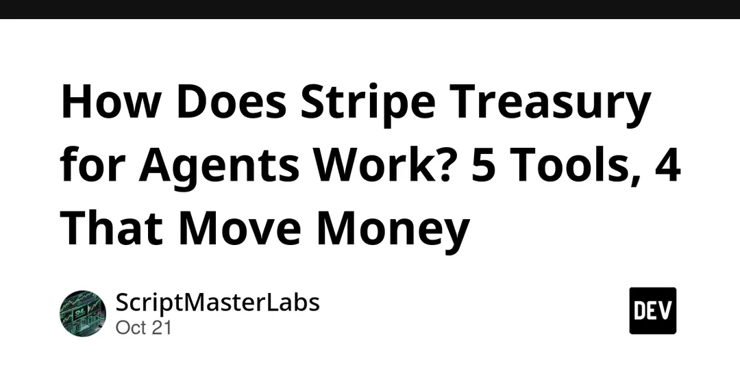 Stripe opens Treasury to AI agents via MCP server