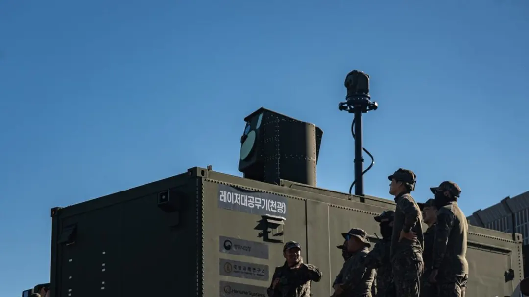 South Korea fields Hanwha Cheongwang laser air defense against drones