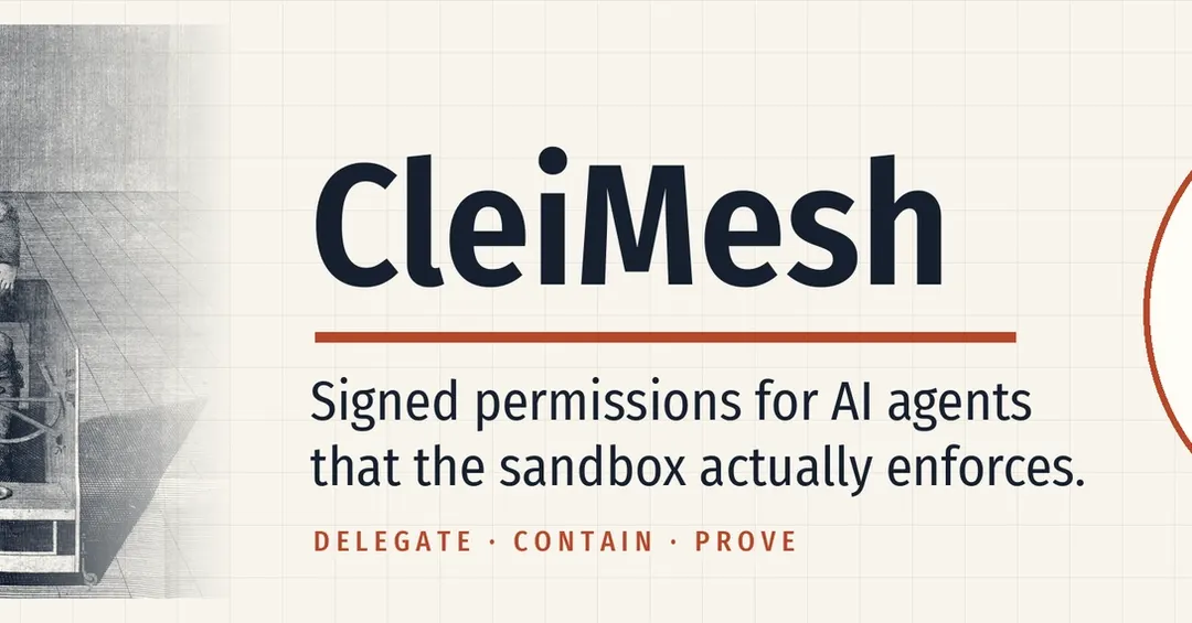 CleiMesh: Rust node enforces signed per-call permissions for AI tools