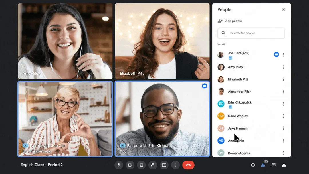 Google Meet brings tile pairing to Android and iOS