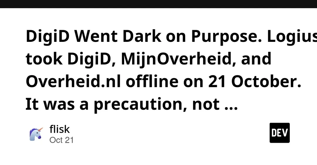 Netherlands takes DigiD and MijnOverheid offline over PHP flaws