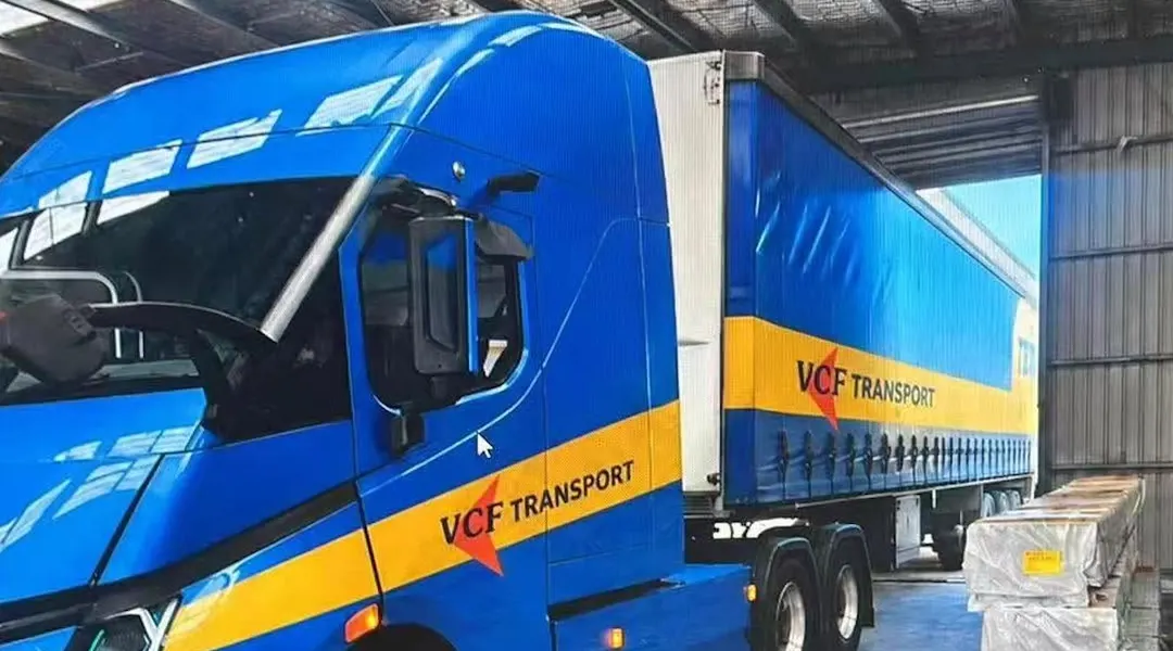 Australian hauler puts Deepway Star electric semi to work at AU$350,000