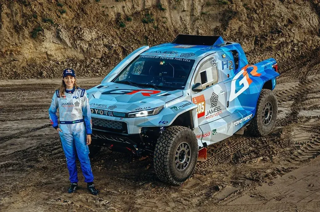 Toyota to race hydrogen Hilux at 2027 Dakar Rally