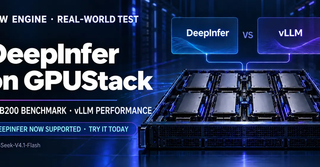 DeepInfer beats vLLM on throughput with 8 B200 GPUs