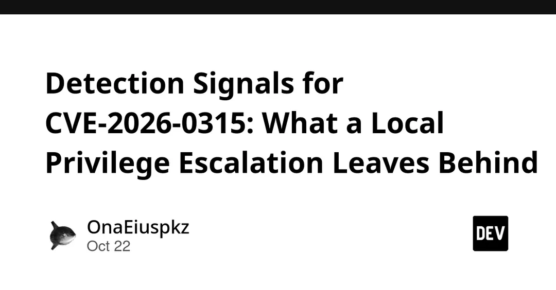 CVE-2026-0315: Detecting macOS GlobalProtect Local Privilege Escalation