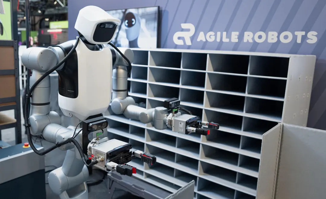 Agile Robots and Audi train humanoids for parts picking