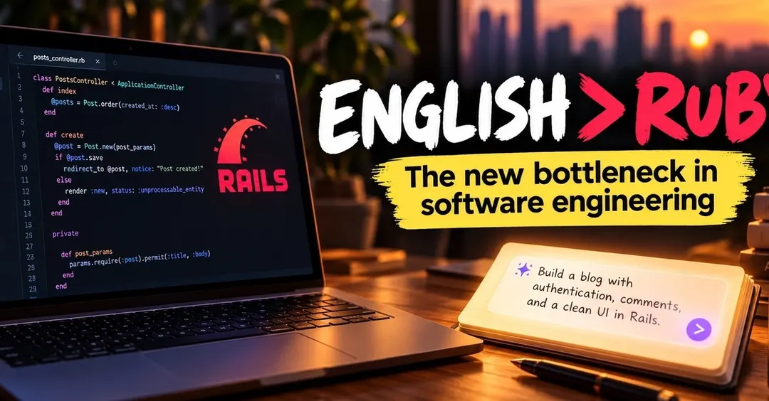 DHH says he now prefers programming in English over writing code by hand