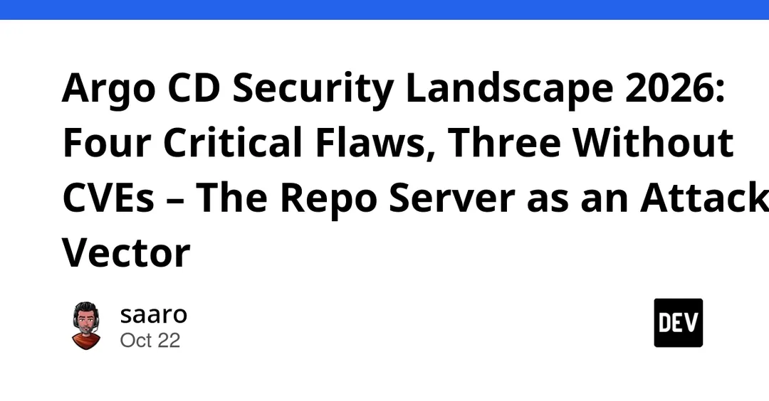 Argo CD: four critical flaws, three without CVE IDs