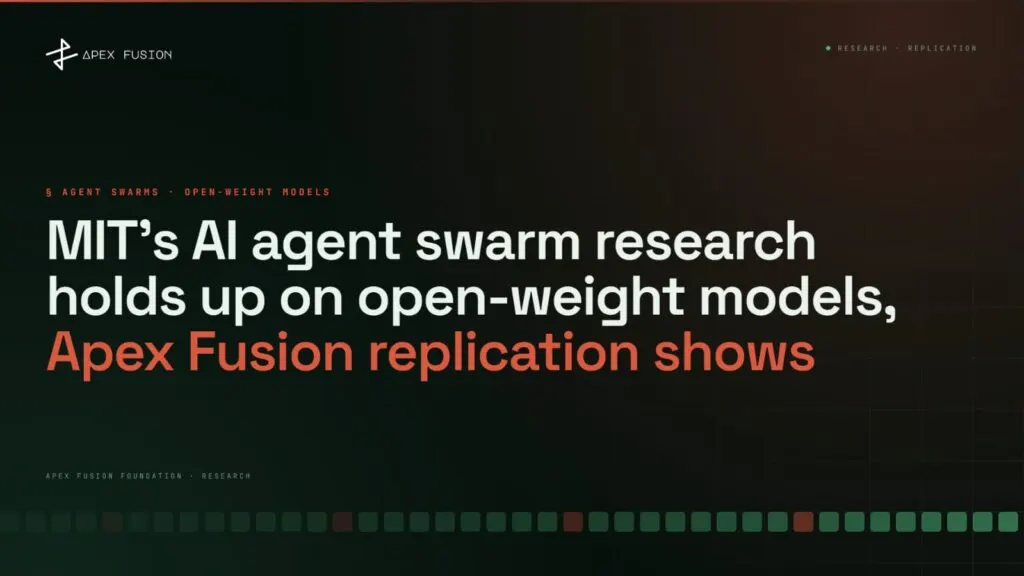 MIT SwarmWorld findings replicated on four RTX 3090s with open Qwen model