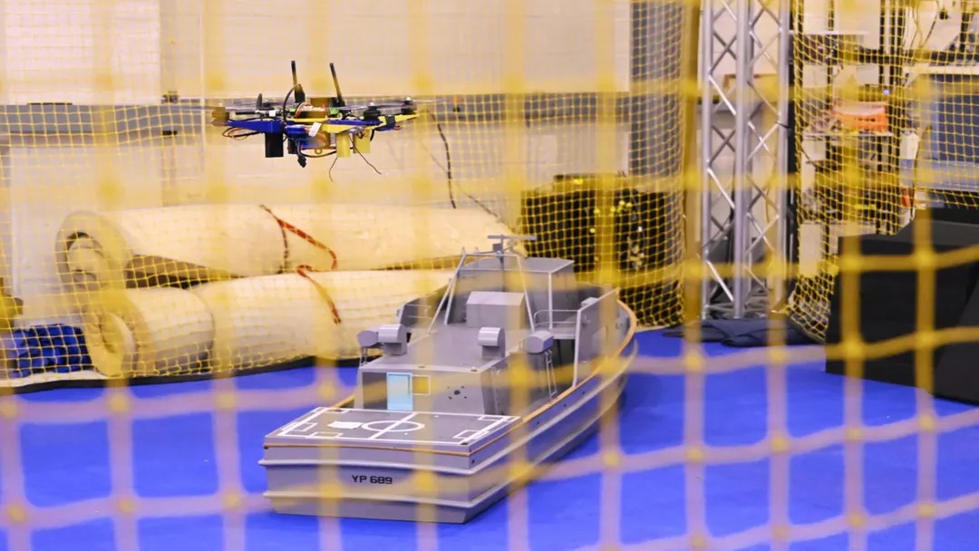 US Navy tests GPS-free drone landings on moving ships using onboard cameras