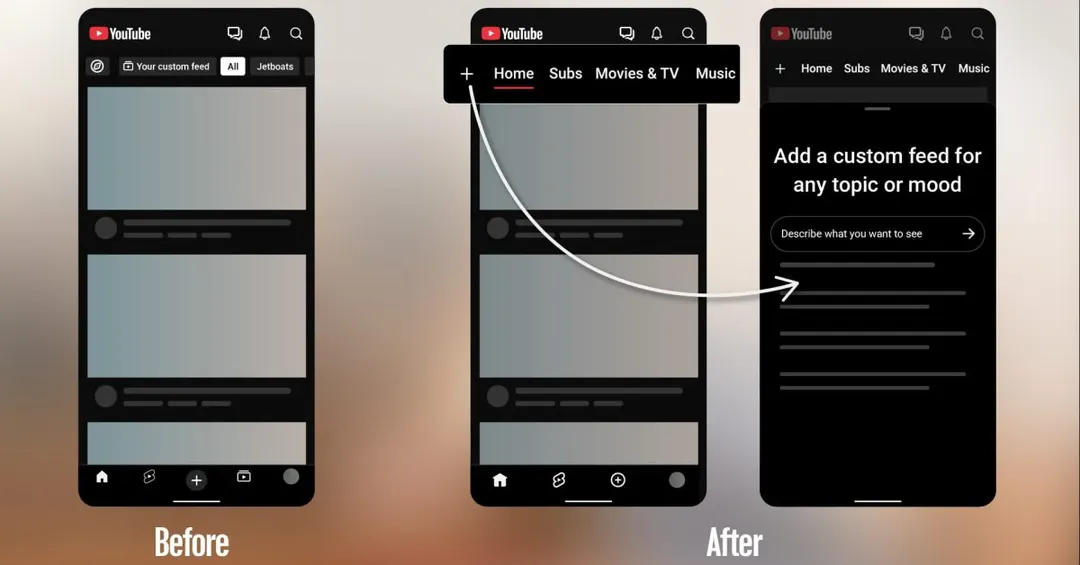 YouTube removes Subscriptions tab from bottom bar on Android and iOS