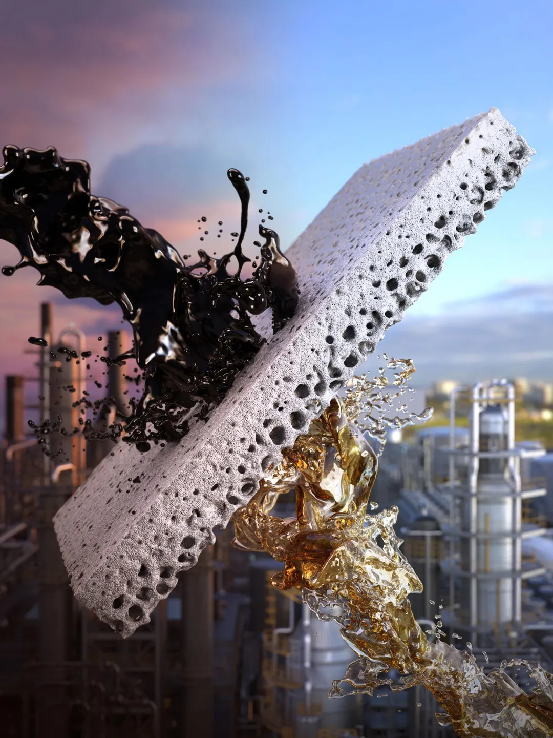 PAN membrane cuts crude oil distillation energy use by 31.6%