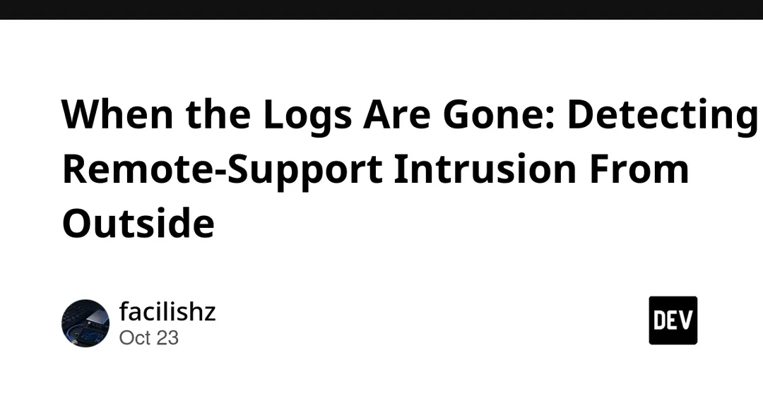 Analysis: detecting a BeyondTrust intrusion after the logs were wiped