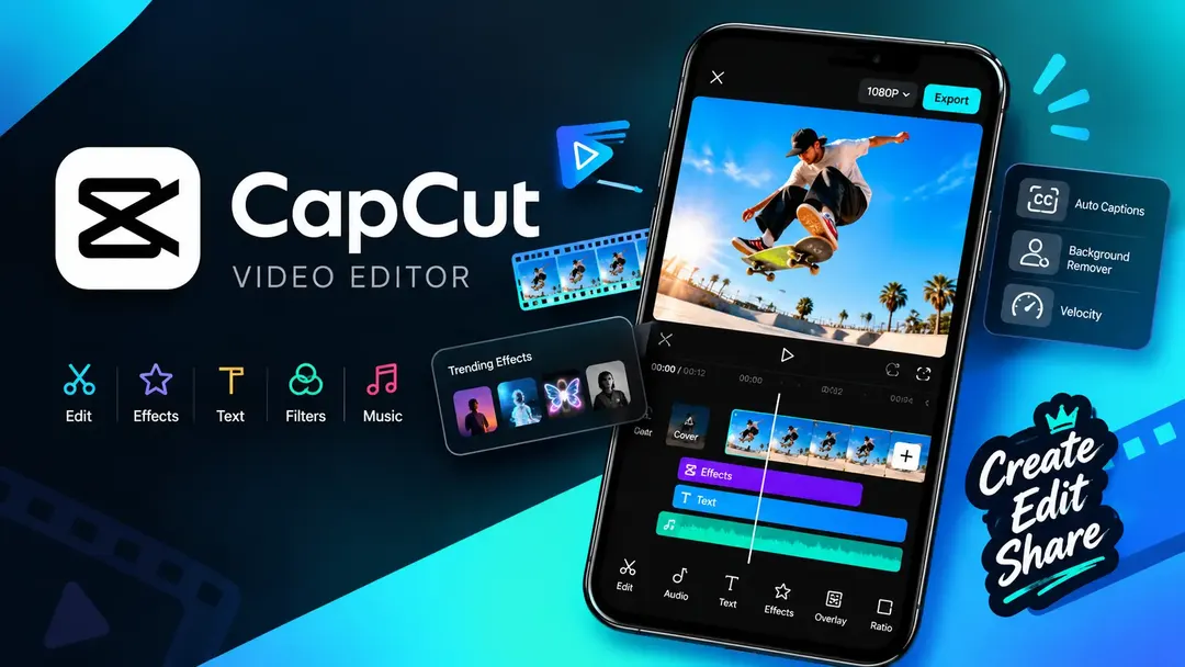CapCut 19.9.0 adds EditPilot AI copilot and generative audio studio