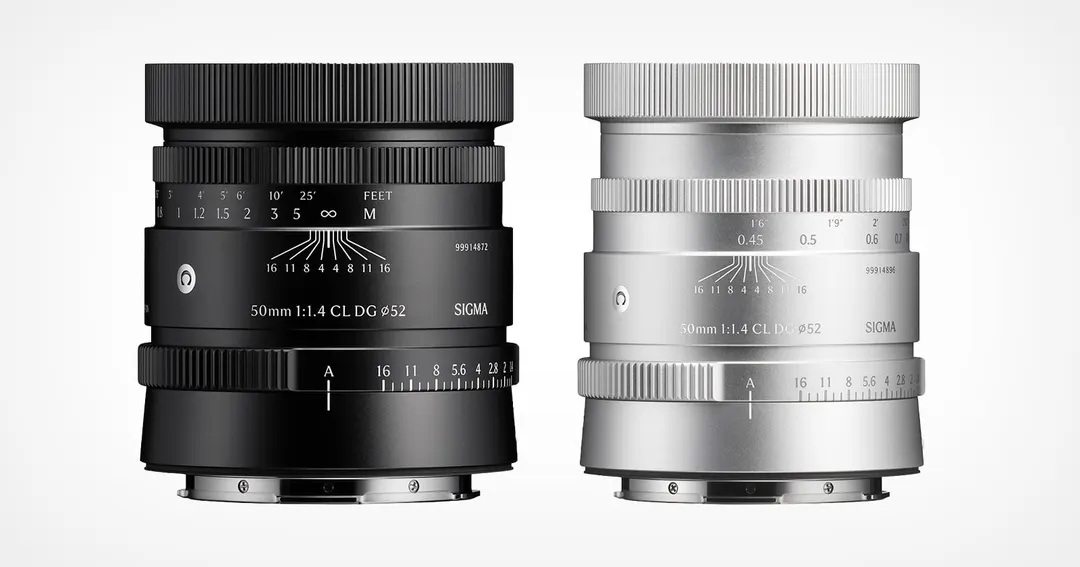 Sigma announces 50mm f/1.4 CL DG with retro design