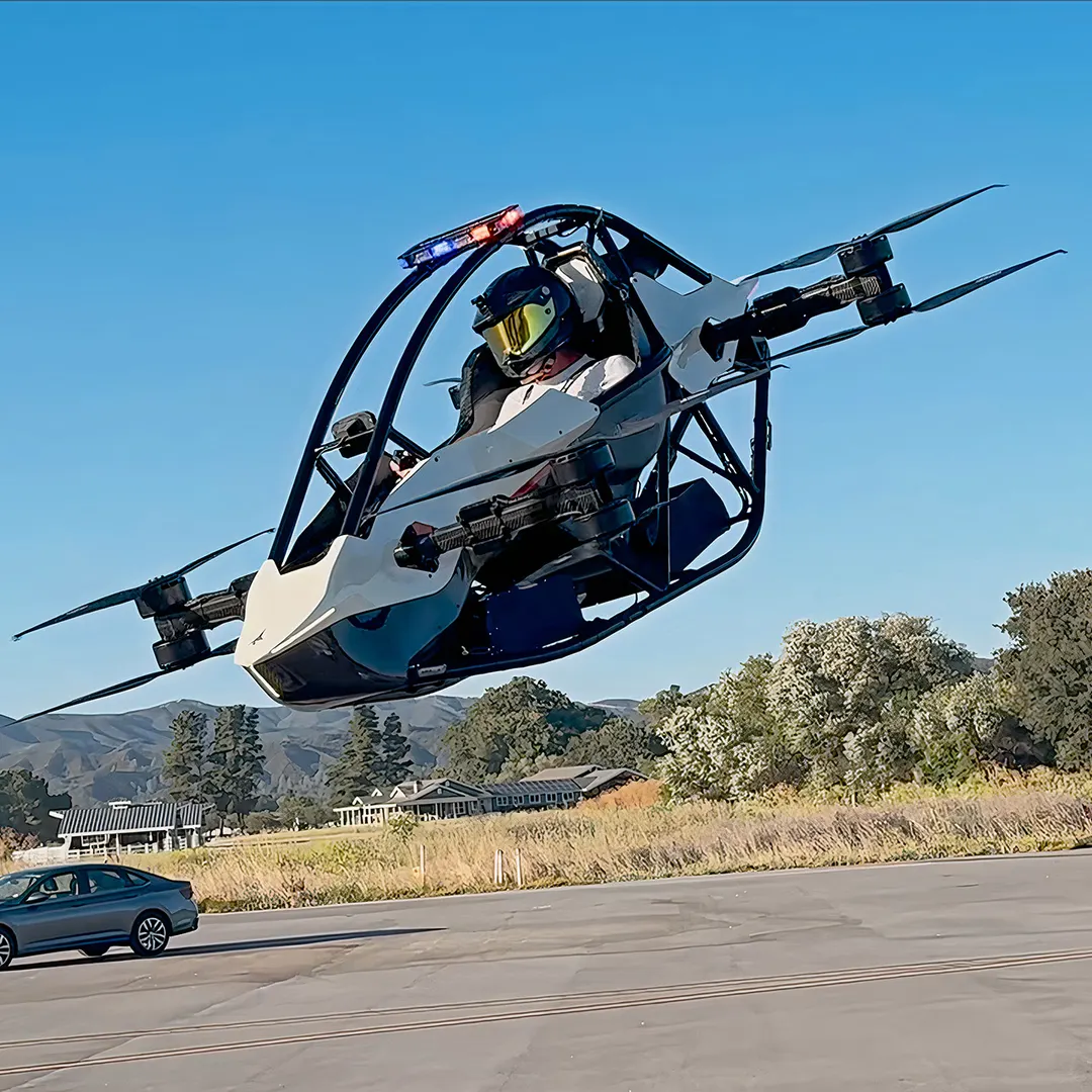 Florida Poly police receive Jetson One electric aircraft