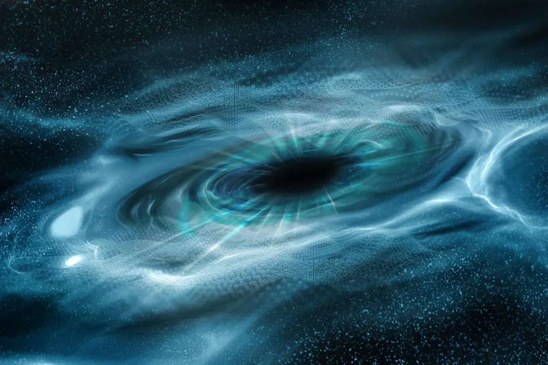 Gravity model allows negative dark energy density in the early universe