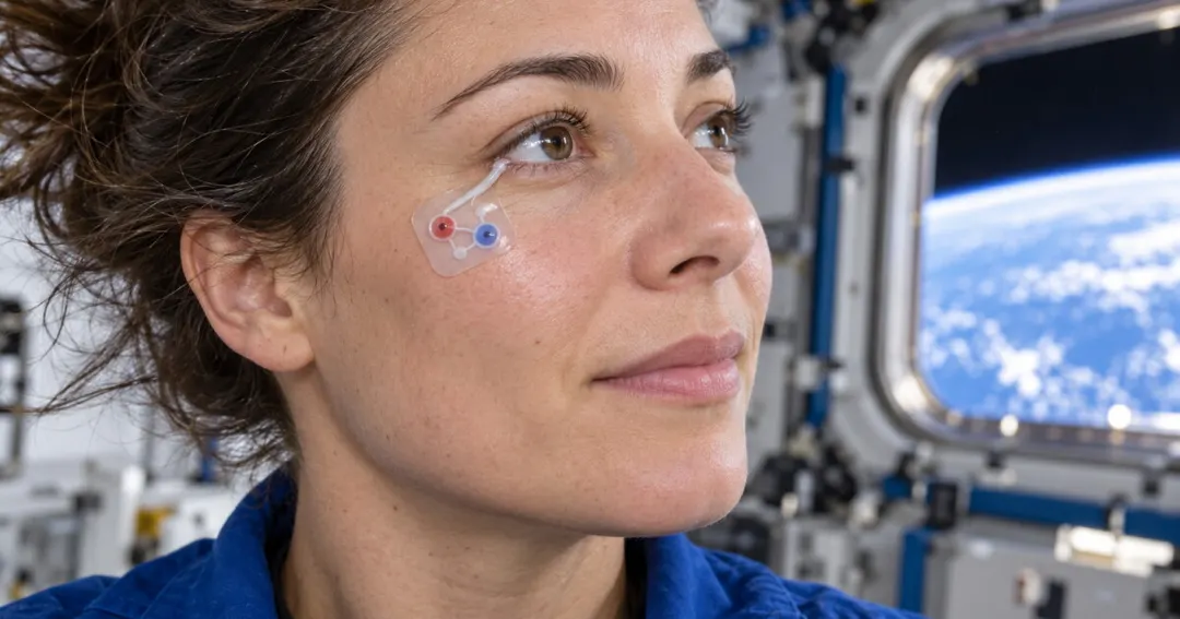 KAIST develops wearable patch for hands-free eyedrops in zero gravity