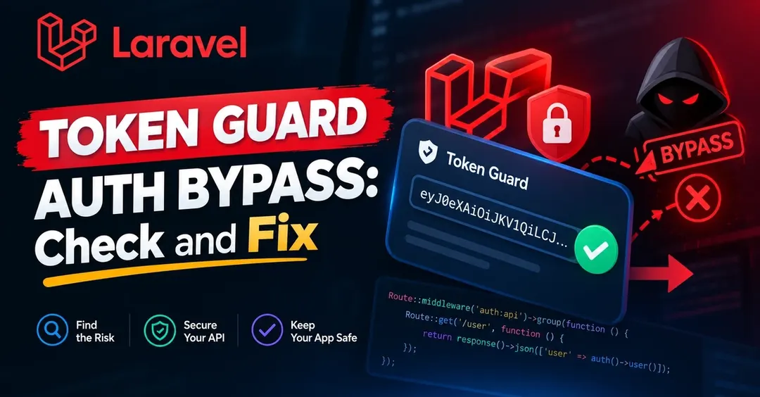 Critical Laravel Token Guard auth bypass disclosed