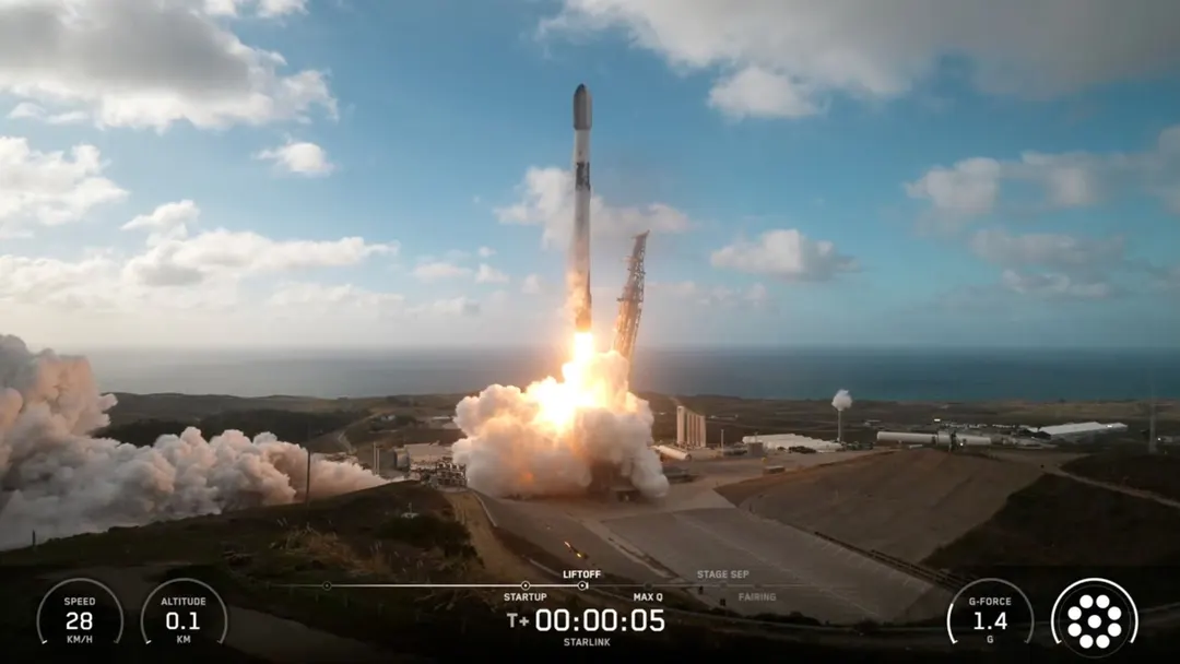SpaceX launches 27 Starlink satellites from California