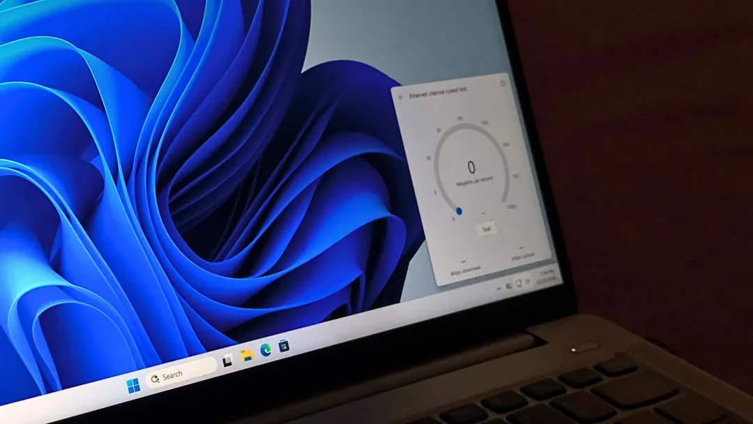 Windows 11 adds native speed test in Quick Settings, dropping Bing redirect