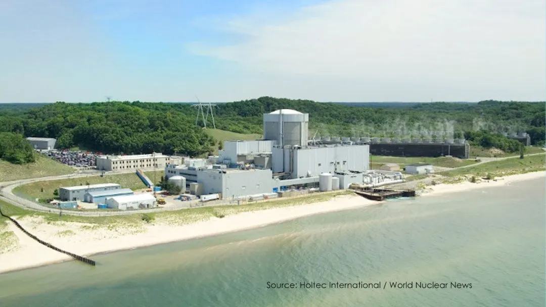 Holtec, Constellation and NextEra plan 2.25 GW of nuclear restarts