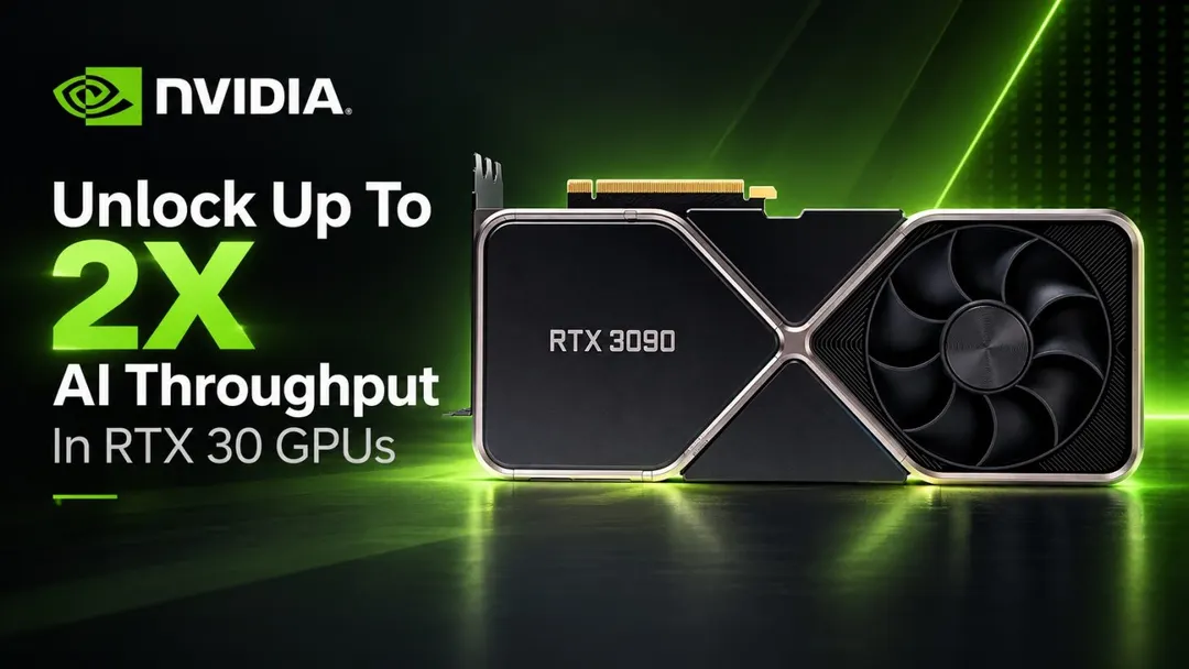 GPU Unlock mod boosts AI compute on RTX 30 GPUs by up to 2x