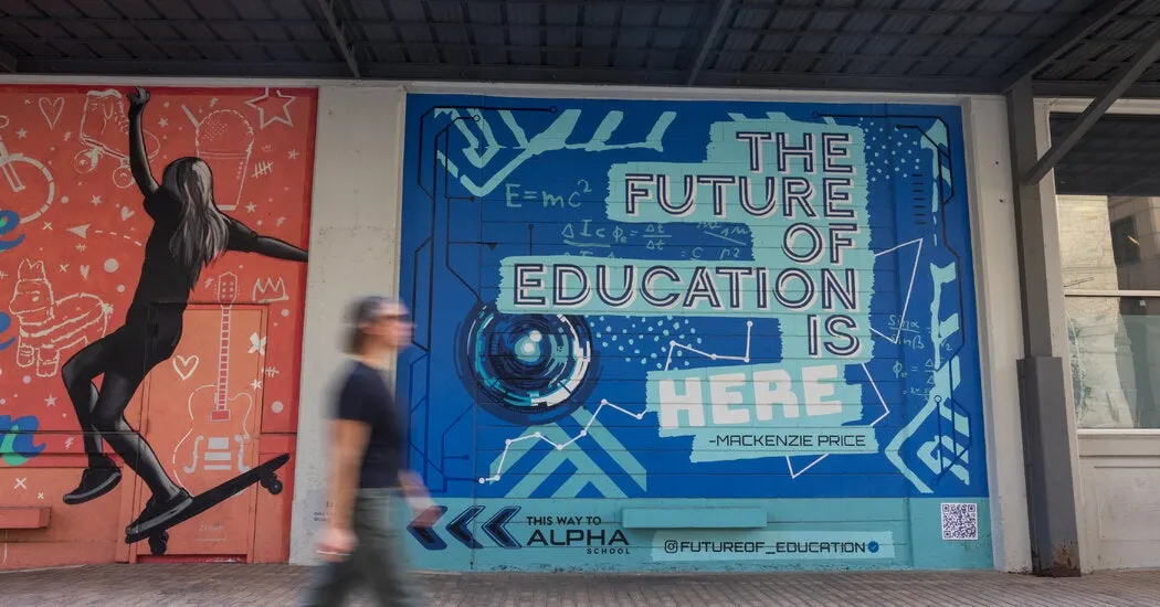 Alpha School's AI '2x faster' claim misses for ~50% of K-8 students in math