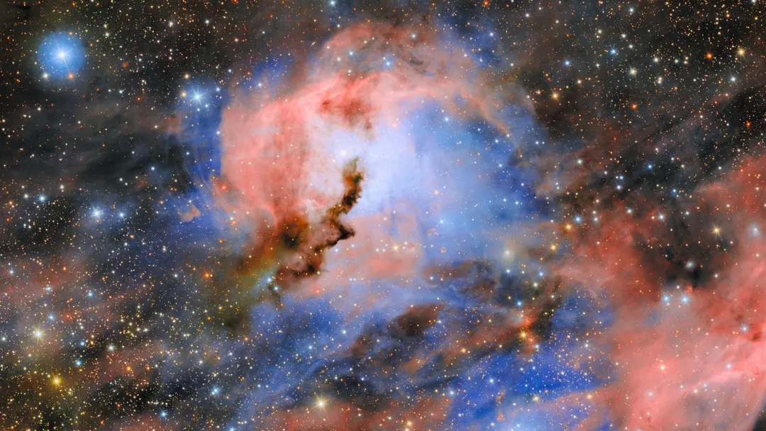 Vera C. Rubin Observatory shares test image of the Seagull Nebula