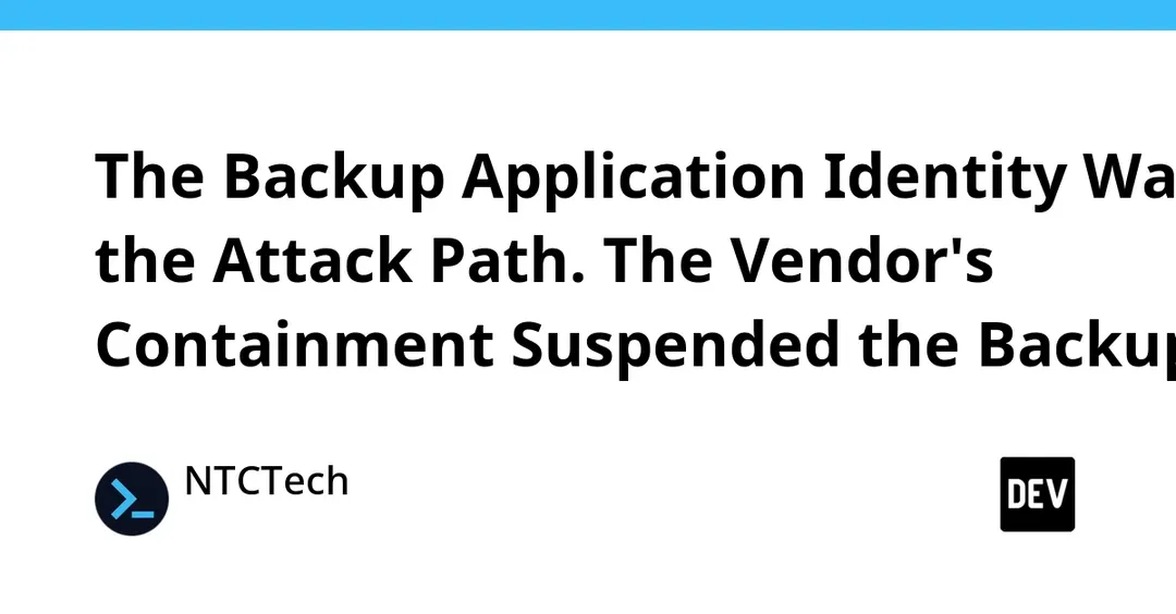 ConnectWise suspends Cloud Backup after application identity compromise