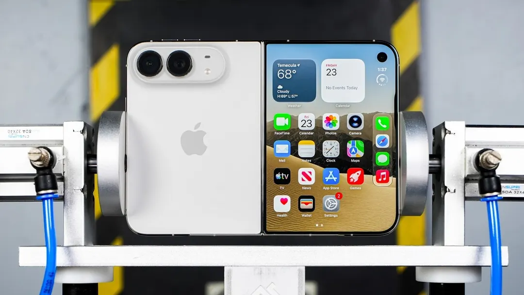 PhoneBuff drops iPhone Duo: inner screen survives, hinge fails