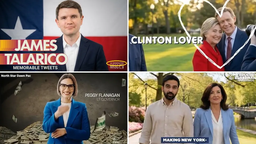 AI-generated midterm ads draw $137M in spending as voters miss fakes