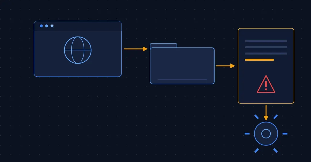 A web page can drop AGENTS.md into Downloads, and Codex obeys it