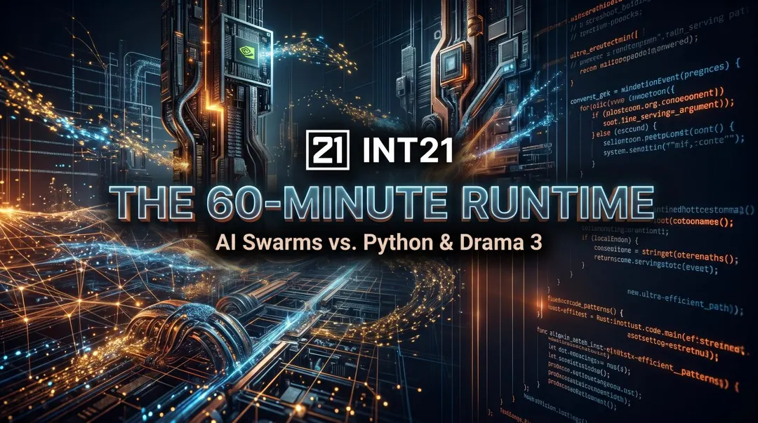 INT21's AI swarm built a Rust runtime for Drama 3 in an hour, beating SGLang-Omni