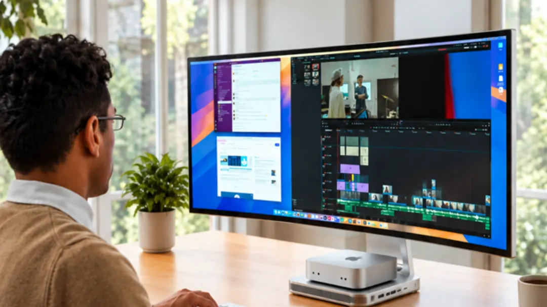 MP Prisma: 40-inch curved 5K monitor for Mac mini up for $999 preorder