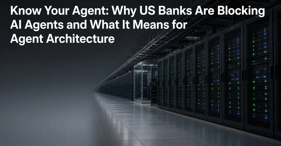US banks block AI agents from customer accounts over credential sharing