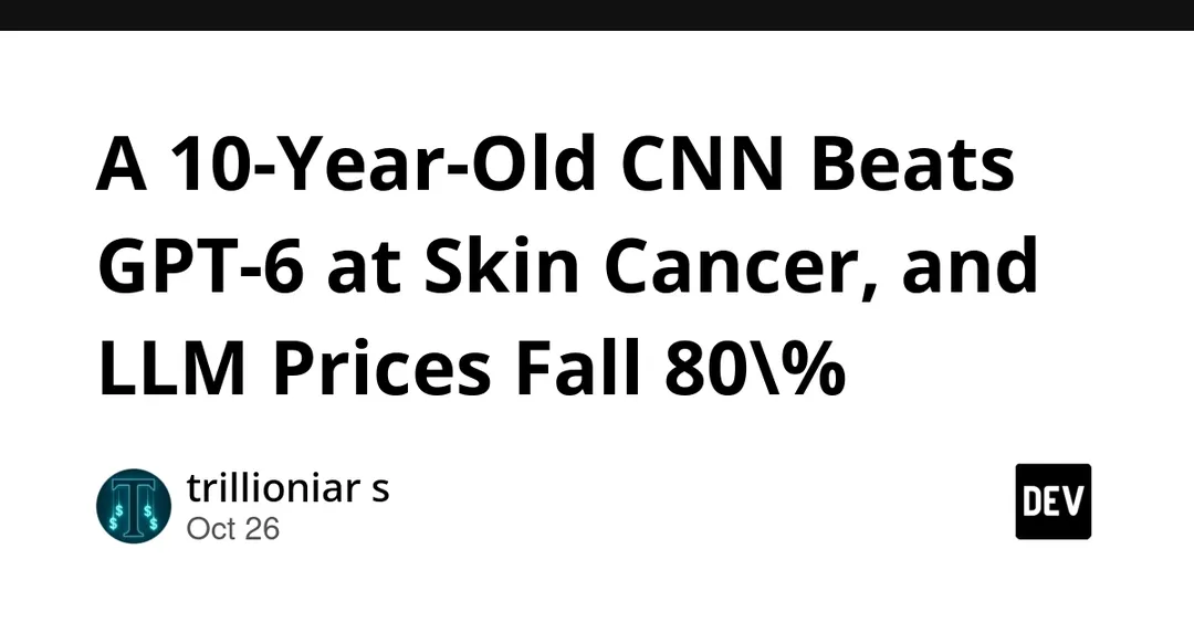 A 2015-era CNN beats GPT-6 Astra and Claude Fable 5.1 on skin cancer