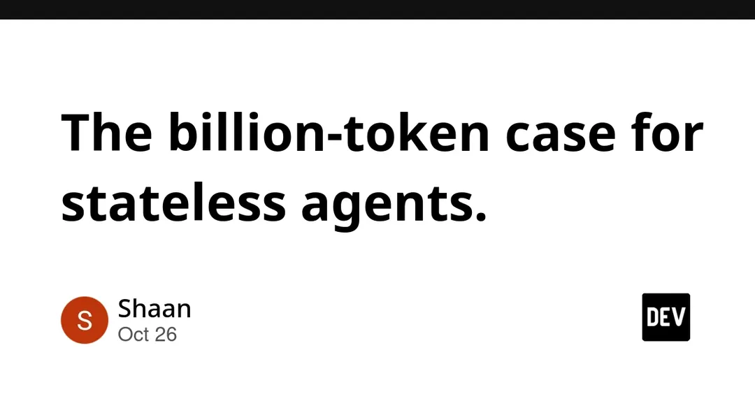 Stateless agents beat stateful systems at budgets up to 1B tokens