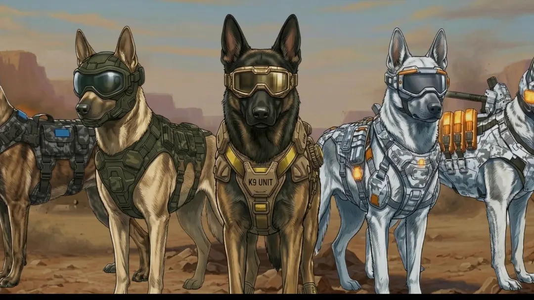 Warhound plans to genetically engineer dogs for combat and rescue